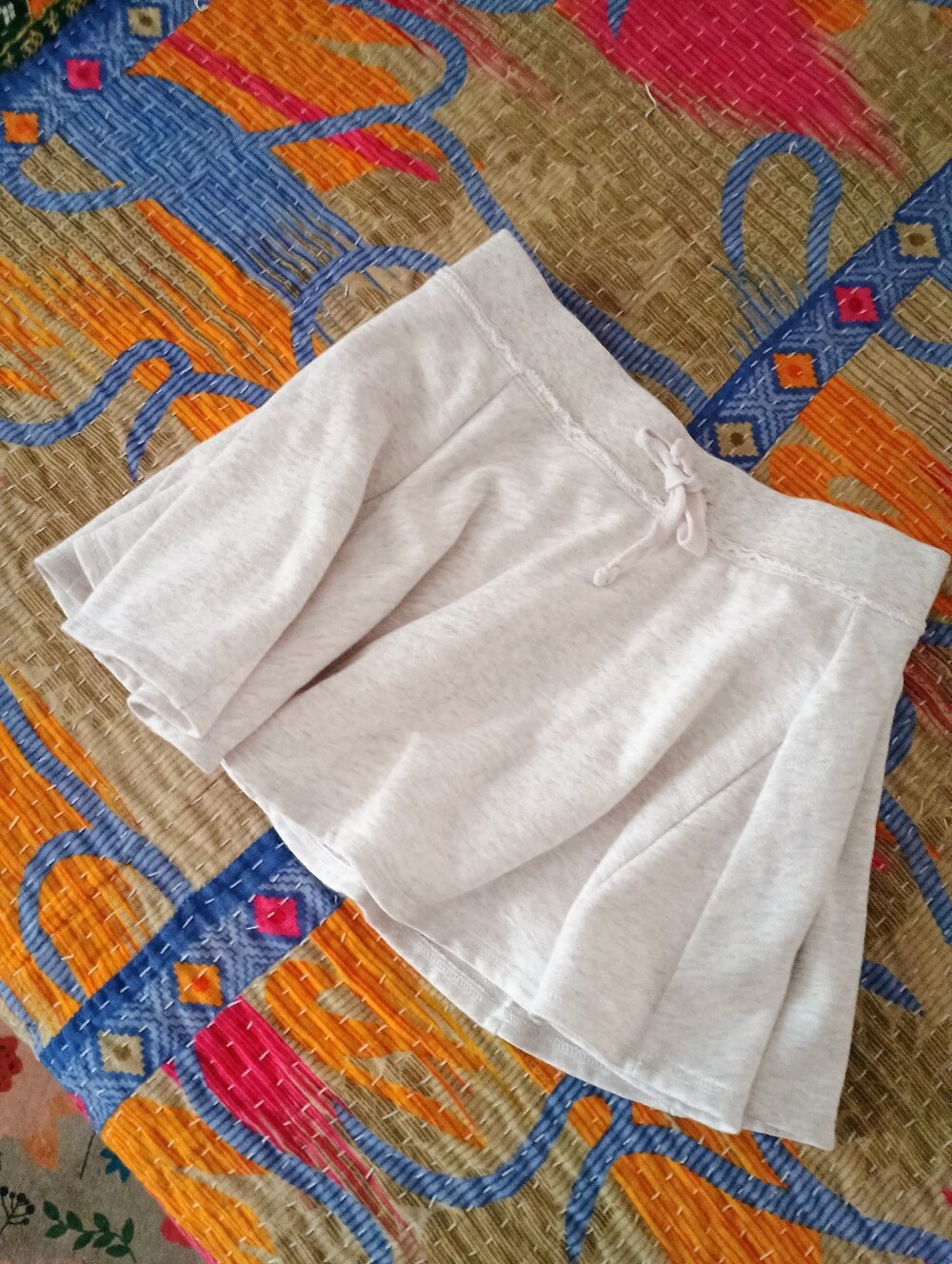 PINK Victoria's Secret Light Gray Skort
